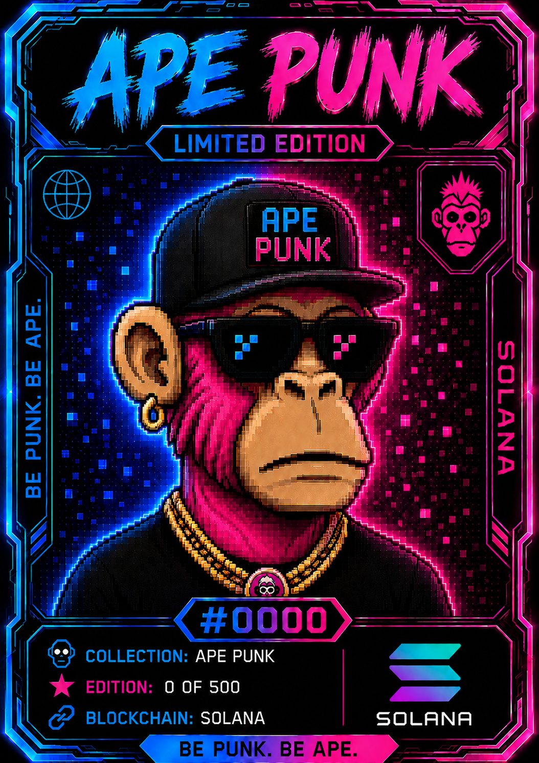 APE PUNK NFT #0001