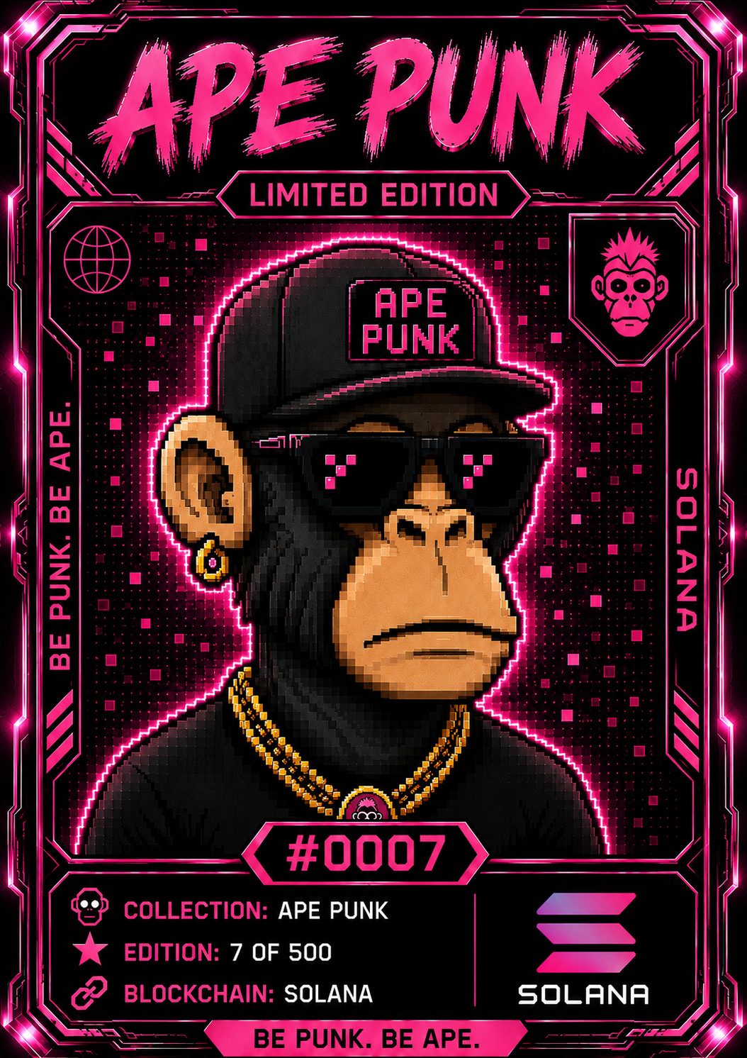 APE PUNK NFT #0007